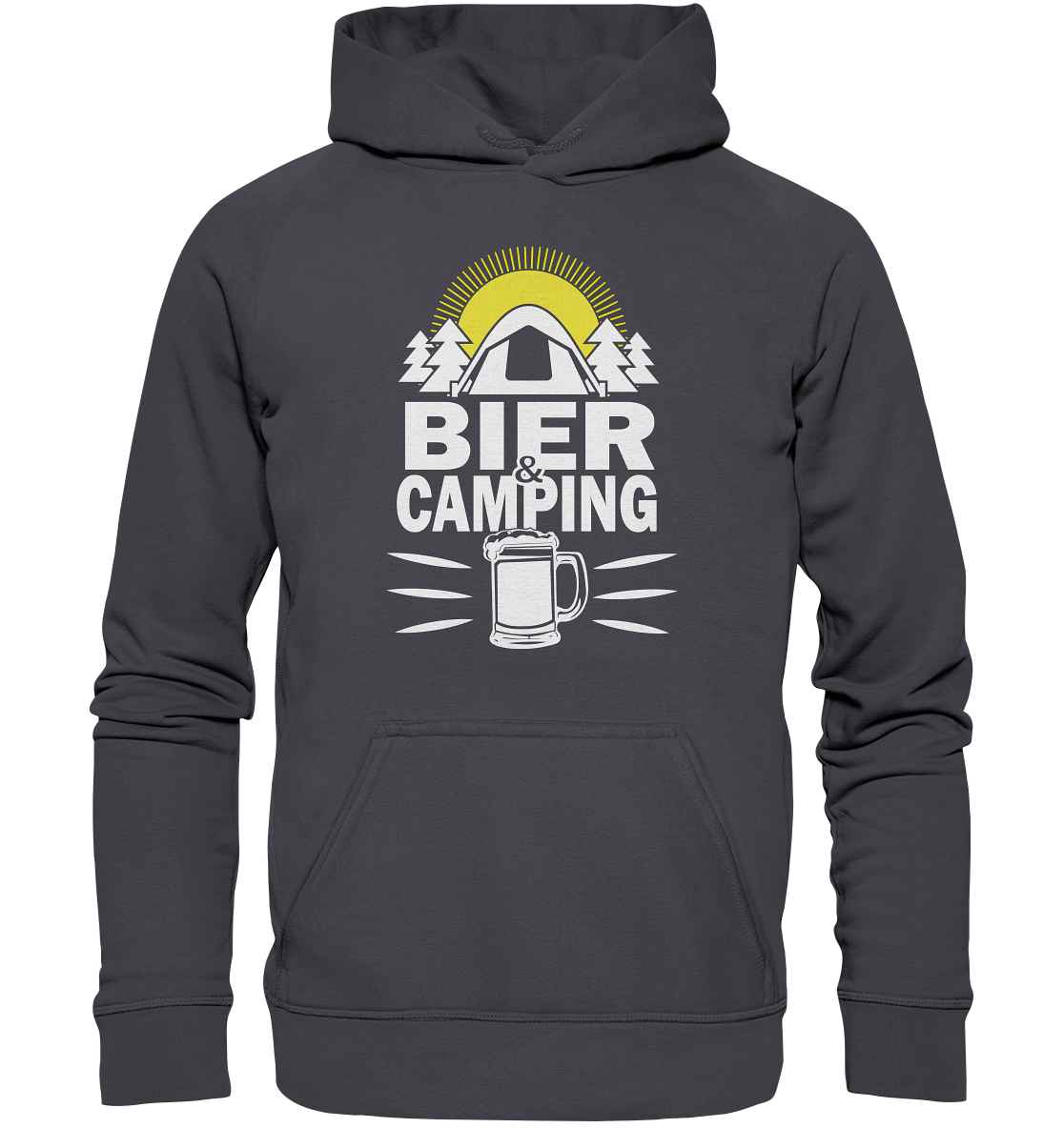 Bier & Camping | Organic Hoodie