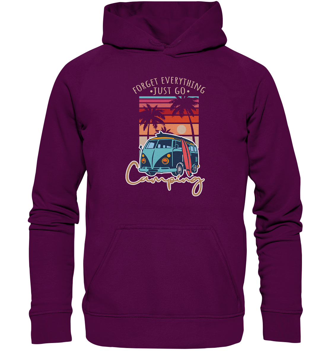 Just Go Camping | - Basic Unisex Hoodie