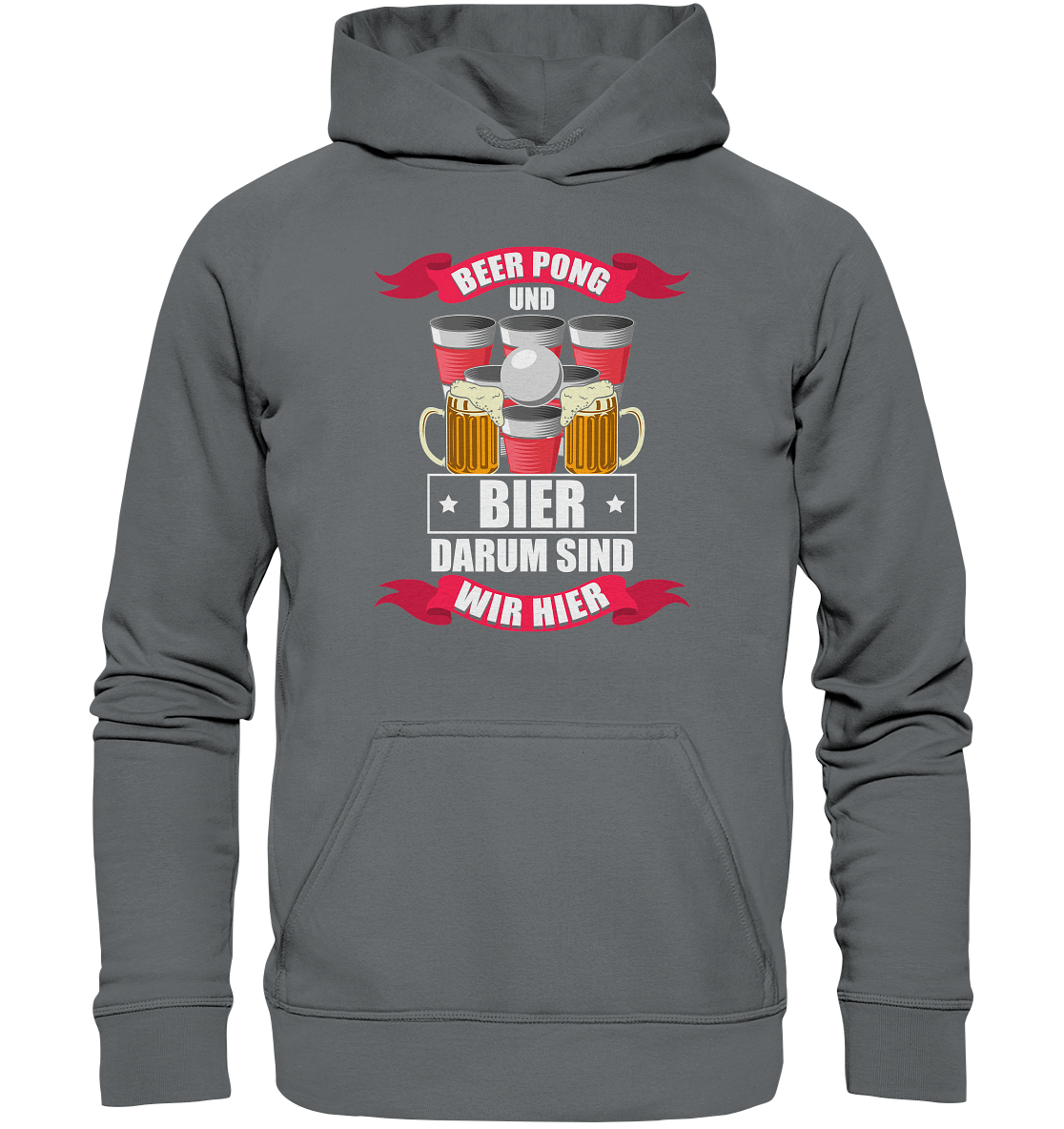 Beer Pong & Bier | Unisex Hoodie