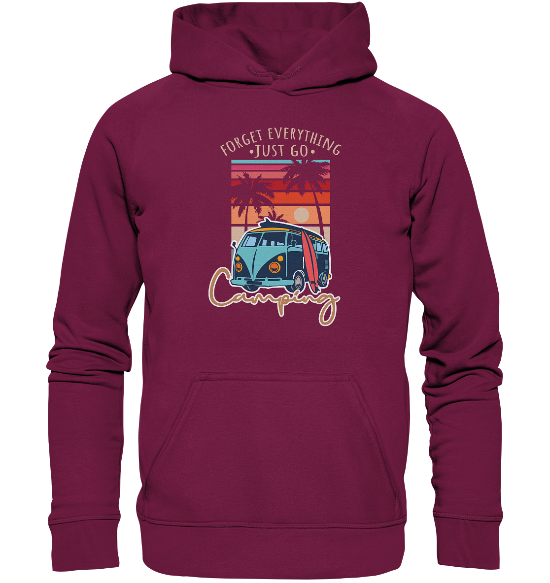 Just Go Camping | - Basic Unisex Hoodie