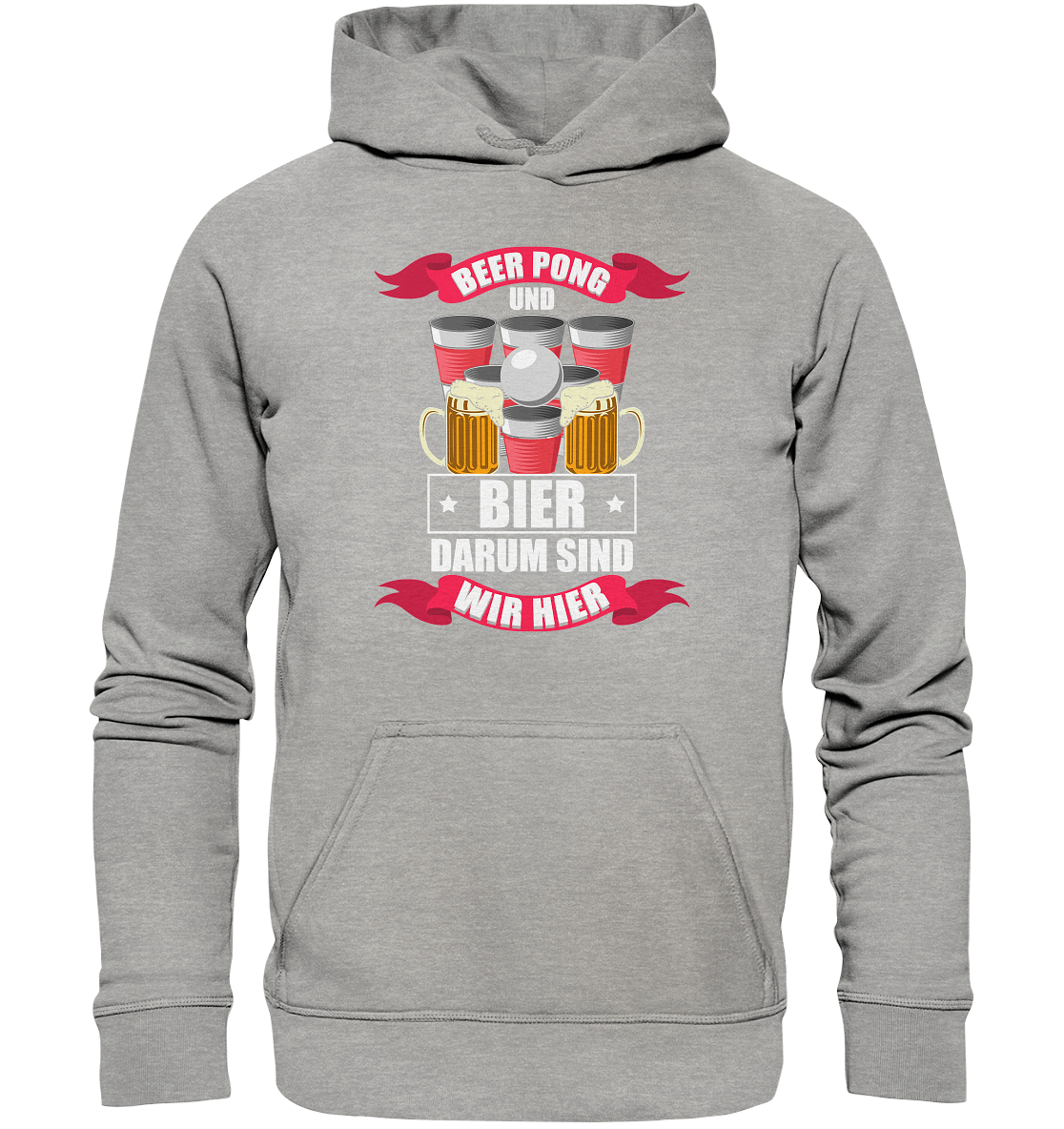 Beer Pong & Bier | Unisex Hoodie