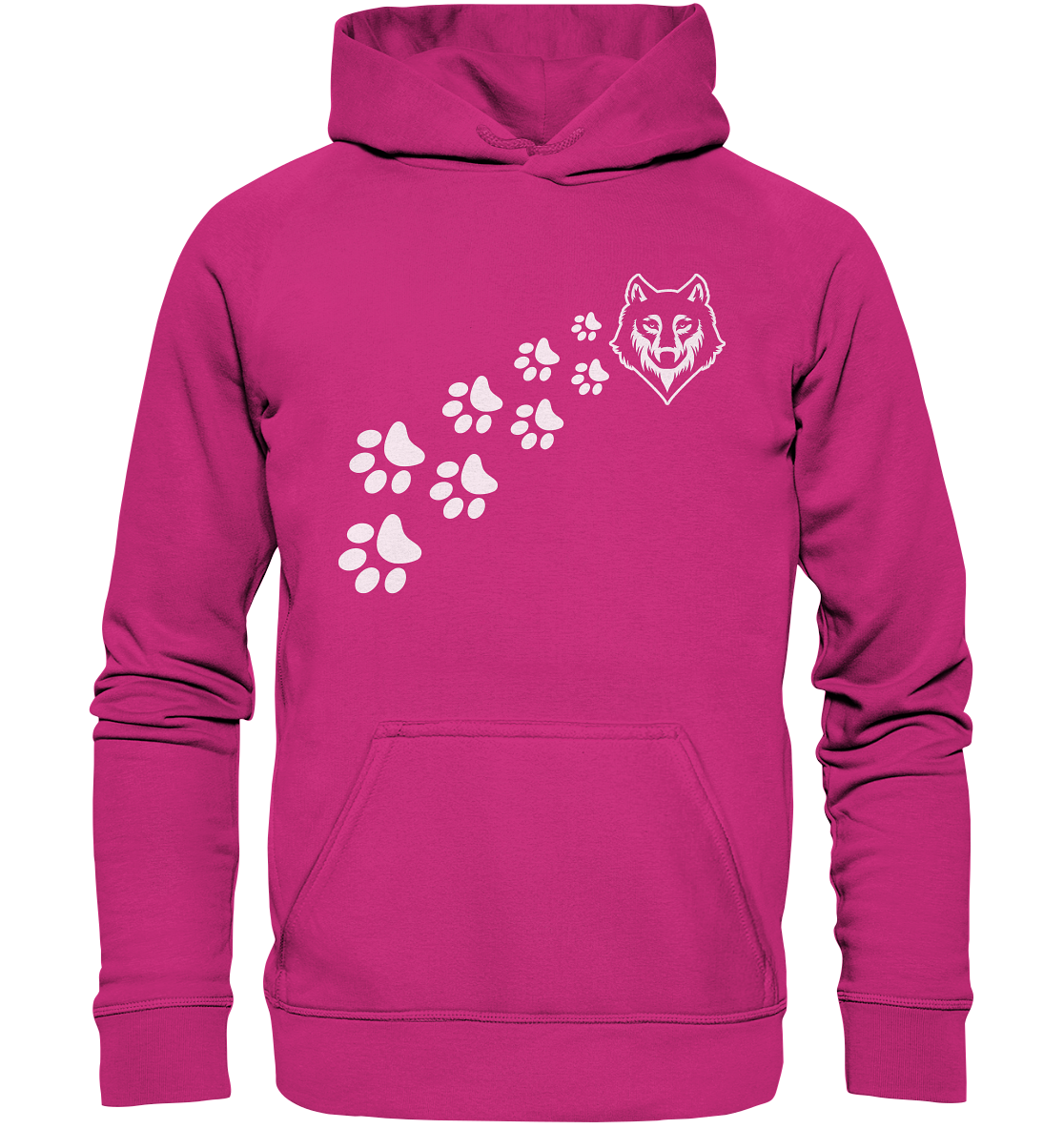 Pfotenspur Wolf | Unisex Hoodie - Basic Unisex Hoodie