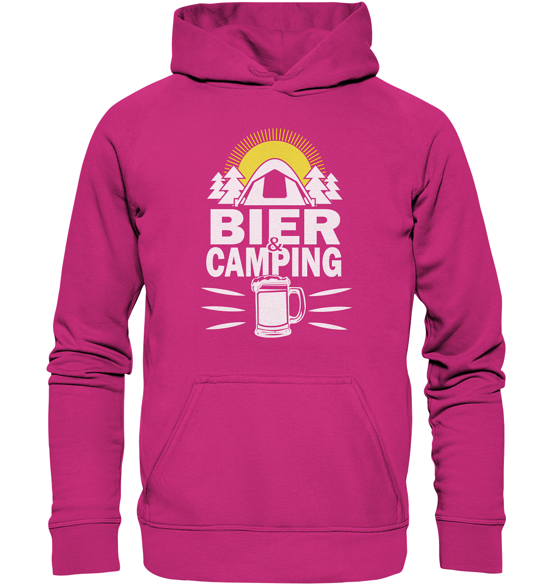 Bier & Camping | Organic Hoodie