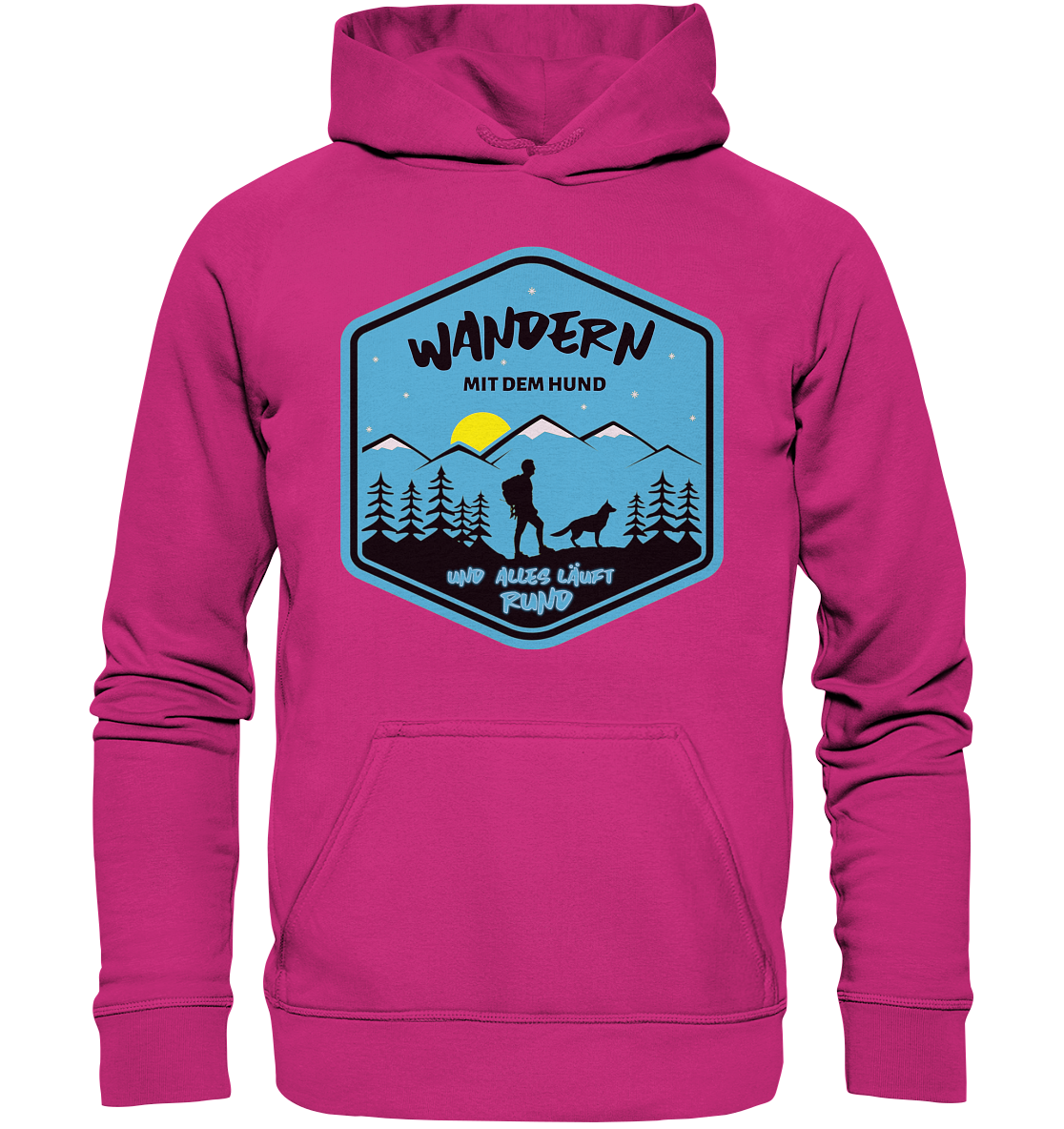 Wandern mit Hund | Organic Hoodie