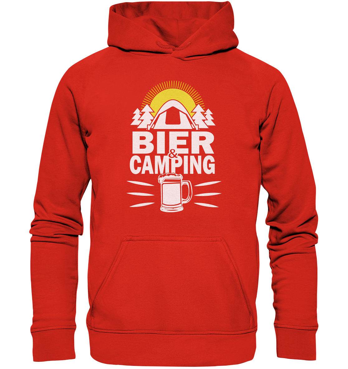 Bier & Camping | Organic Hoodie