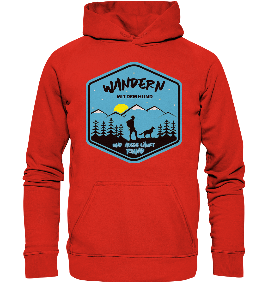 Wandern mit Hund | Organic Hoodie