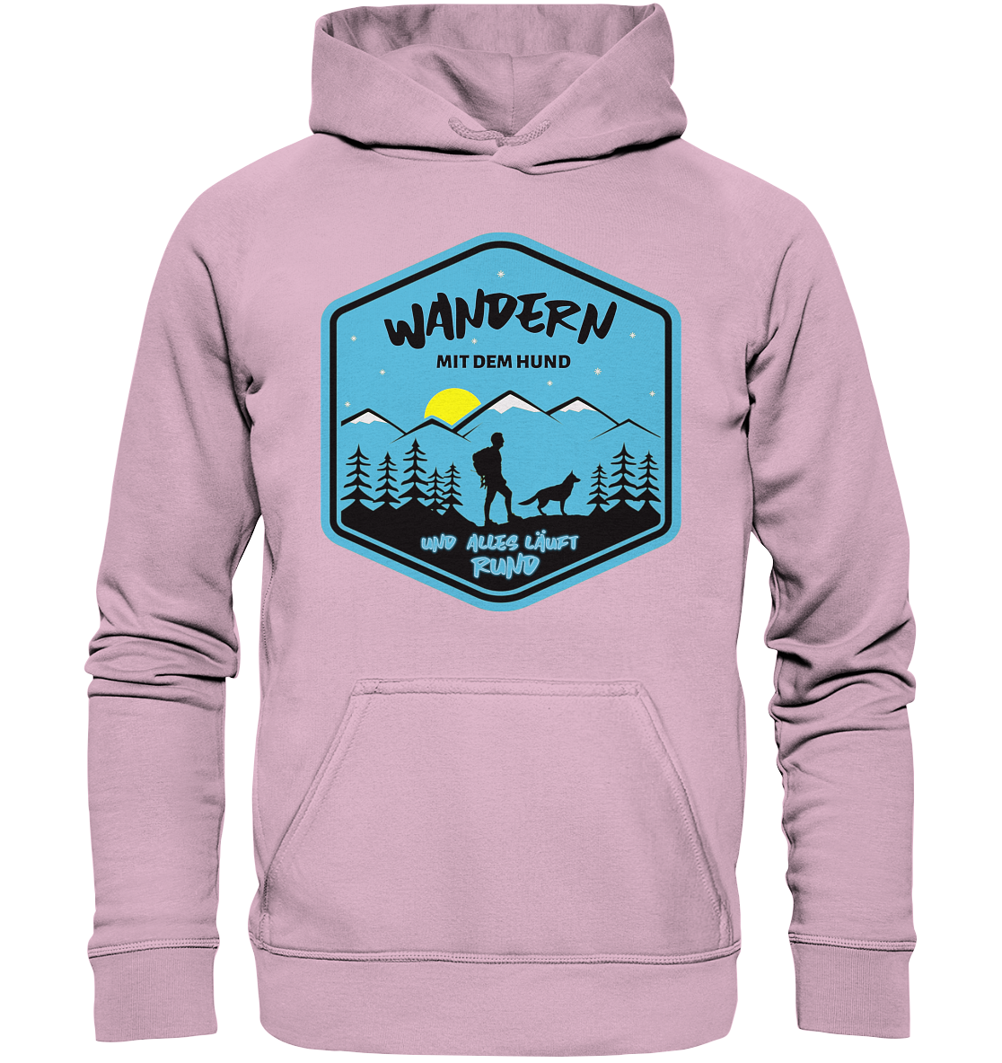 Wandern mit Hund | Organic Hoodie