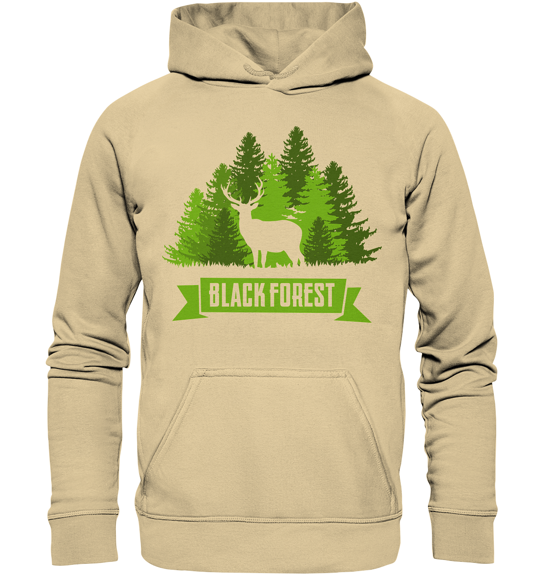 Black Forest Hirsch & Wald | Organic Hoodie