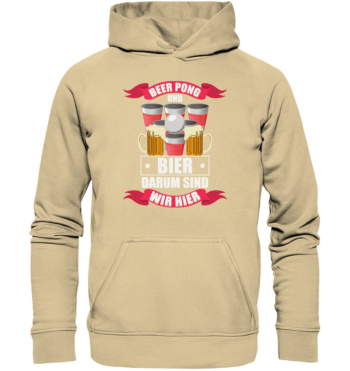 Beer Pong & Bier | Unisex Hoodie