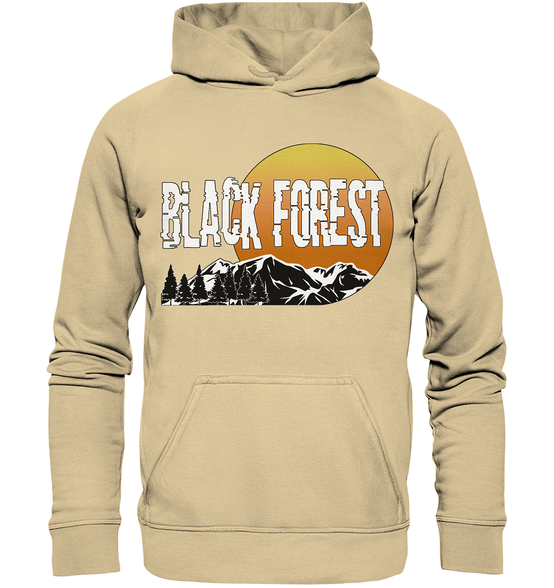 Black Forest Sonnenuntergang | Unisex Hoodie