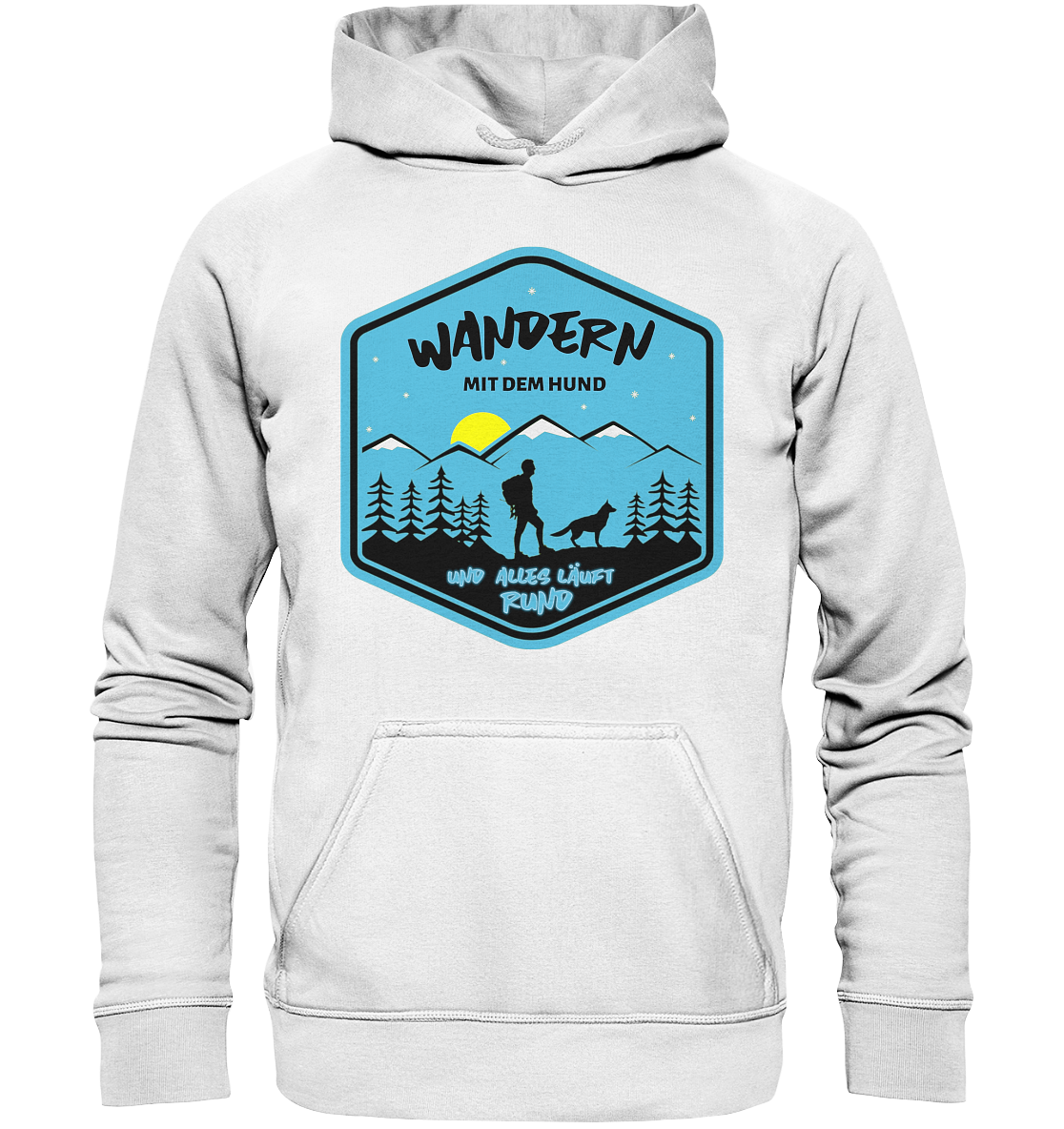 Wandern mit Hund | Organic Hoodie