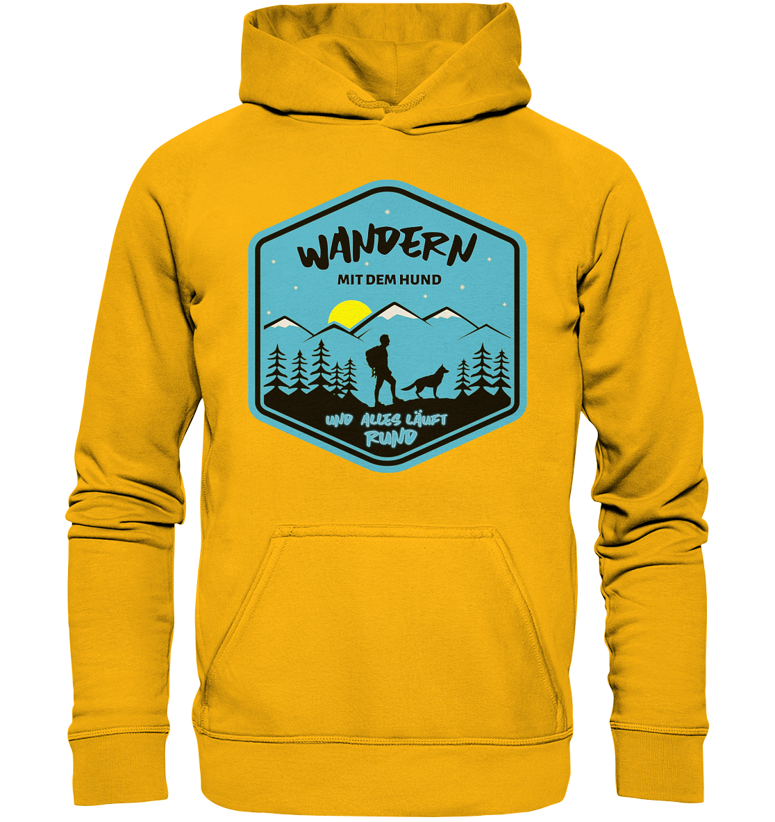 Wandern mit Hund | Organic Hoodie