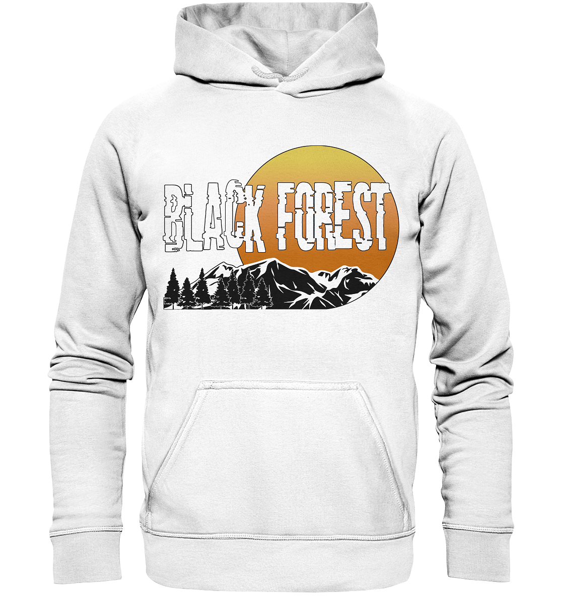 Black Forest Sonnenuntergang | Unisex Hoodie