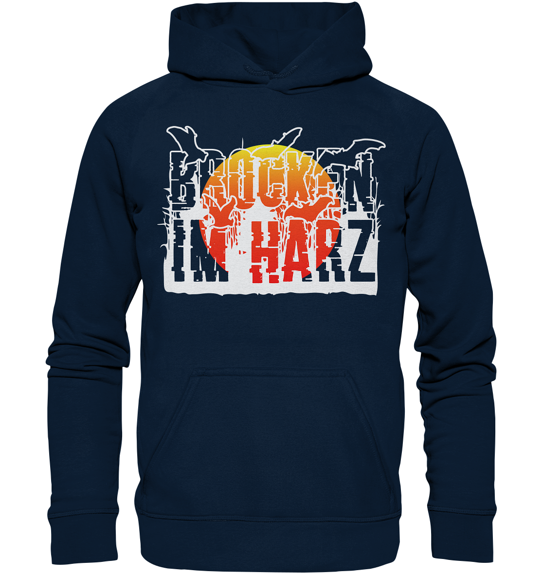 Brocken im Harz | Organic Hoodie 3XL-5XL