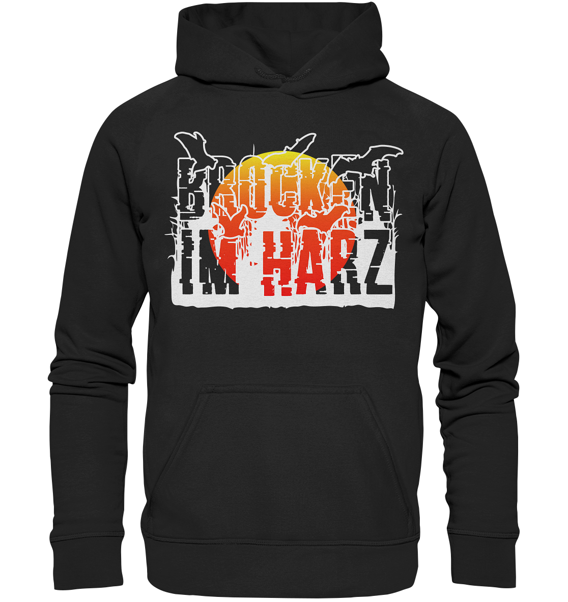 Brocken im Harz | Organic Hoodie 3XL-5XL