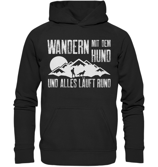 Wandern & Hund | Organic Hoodie 3XL-5XL