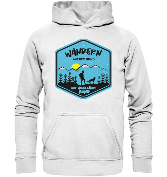 Wandern mit Hund | Organic Hoodie 3XL-5XL