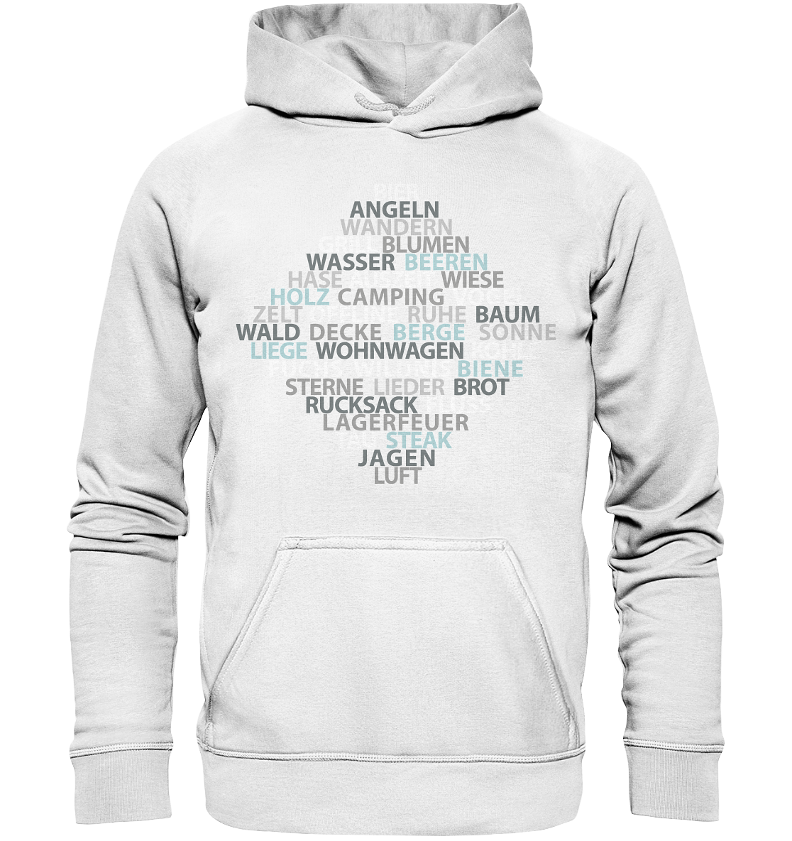 Wortsalat der Natur | Organic Hoodie 3XL-5XL