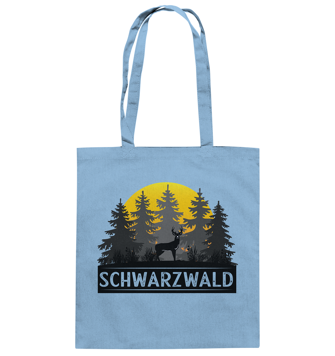 Schwarzwald Sonnenuntergang | Baumwolltasche