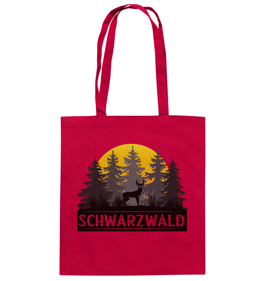 Schwarzwald Sonnenuntergang | Baumwolltasche