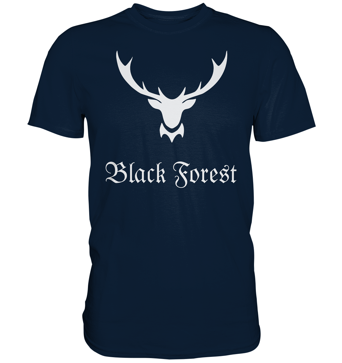 Black Forest Hirschgeweih | Organic T-Shirt