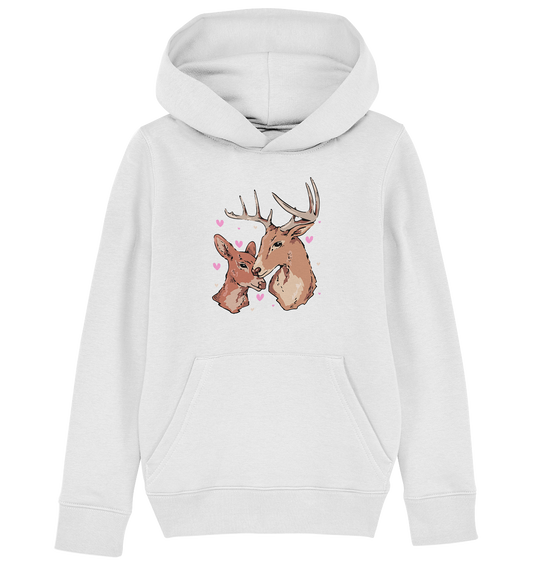 Hirschliebe | - Kids Organic Hoodie