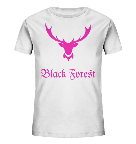 Black Forest Hirschgeweih | Bio Kinder T-Shirt Organic 98-164