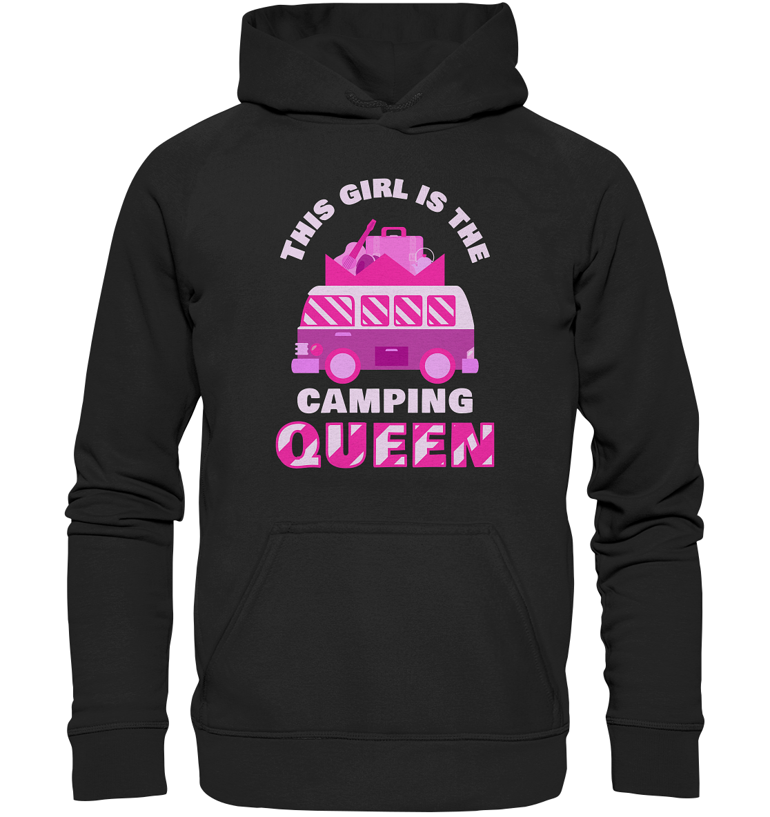 This Girl Is The Camping Queen | Organic Kinder Hoodie