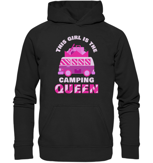 This Girl Is The Camping Queen | Kinder Premium Hoodie