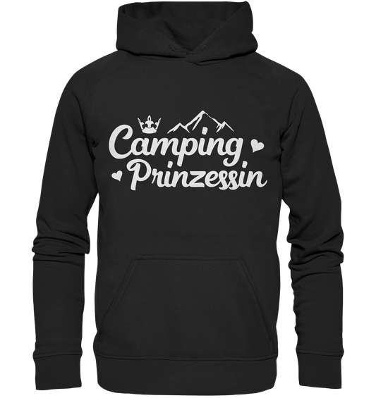 Camping Prinzessin | Kinder Organic Hoodie