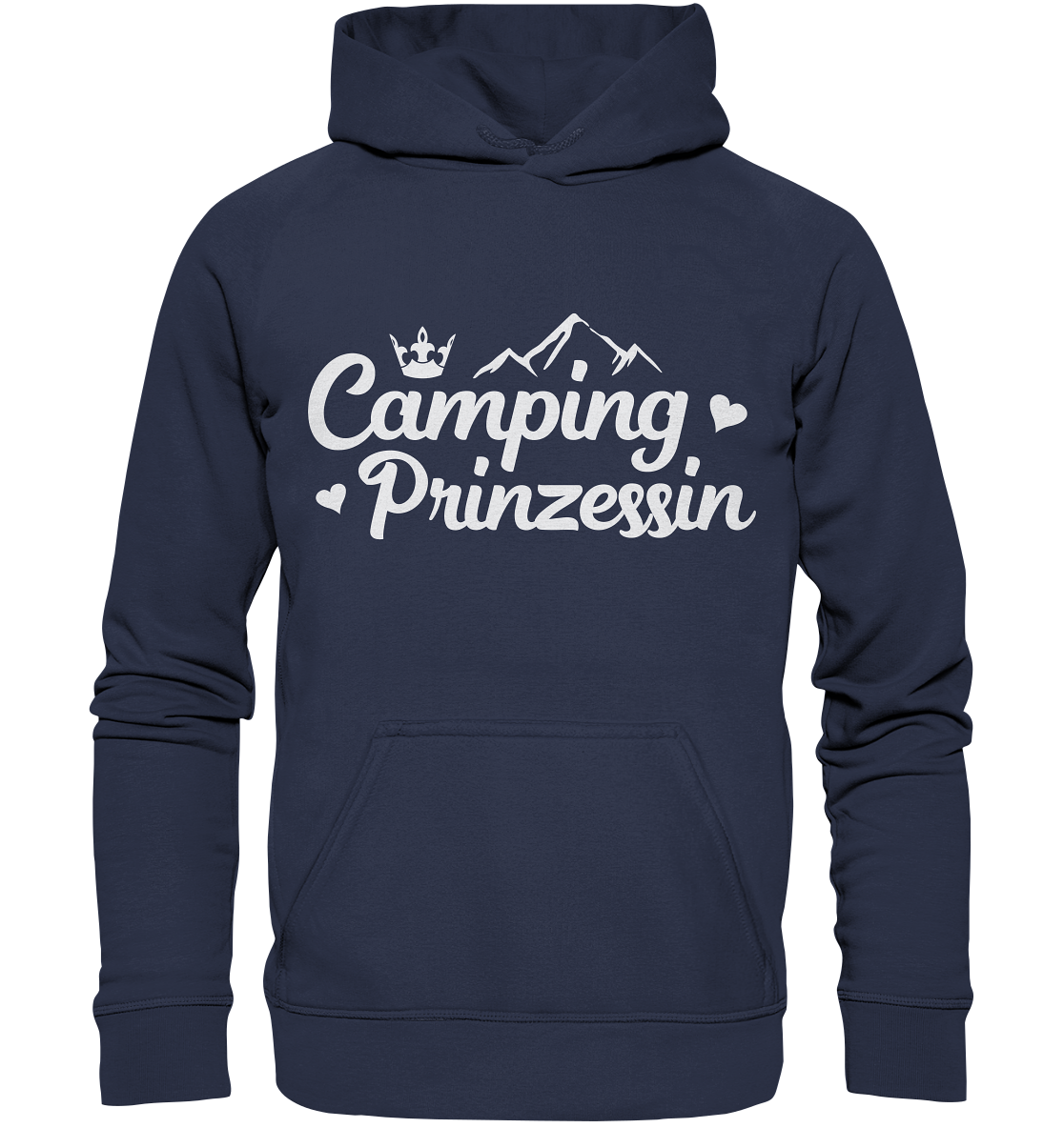 Camping Prinzessin | Kinder Organic Hoodie