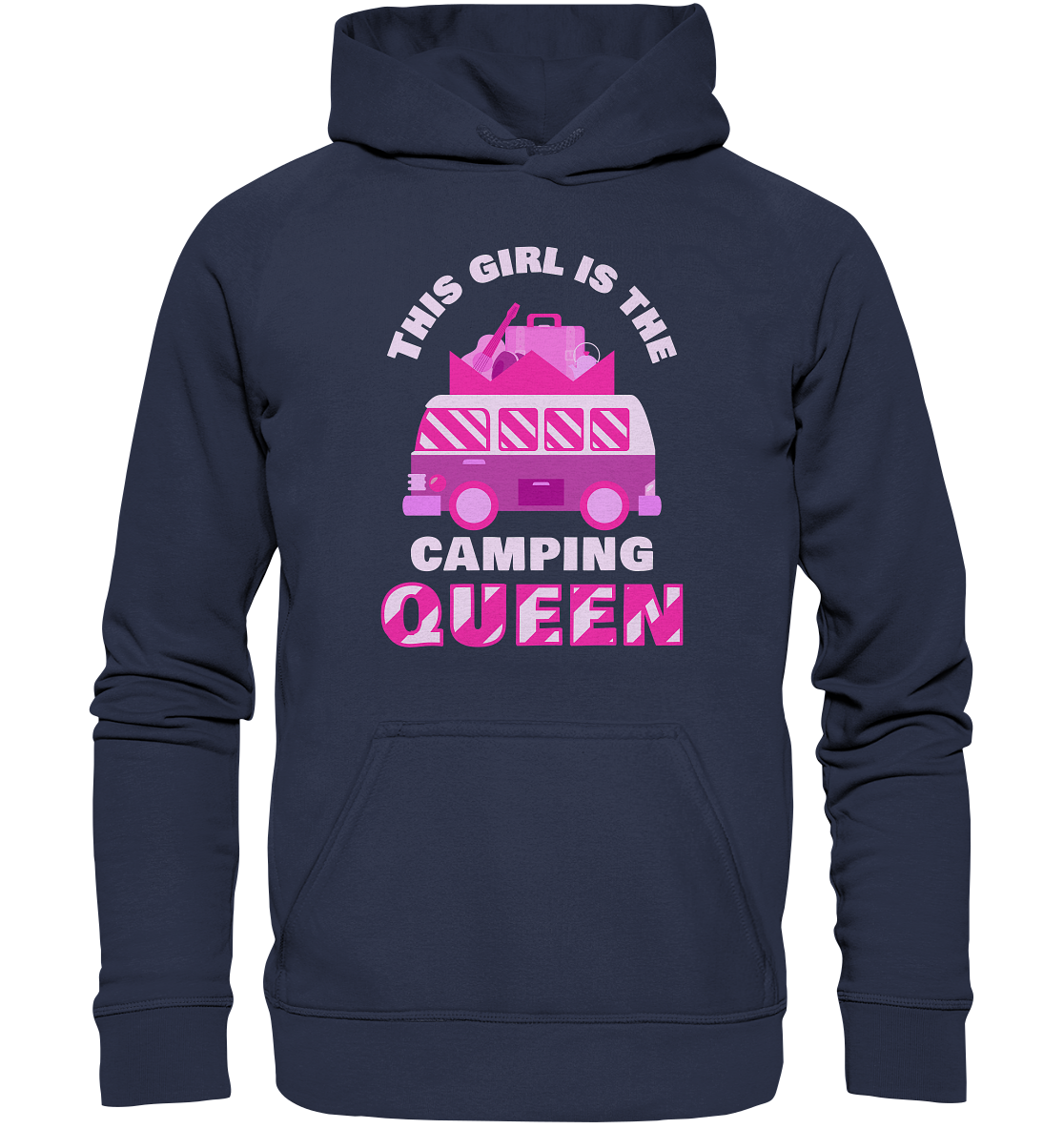 This Girl Is The Camping Queen | Organic Kinder Hoodie