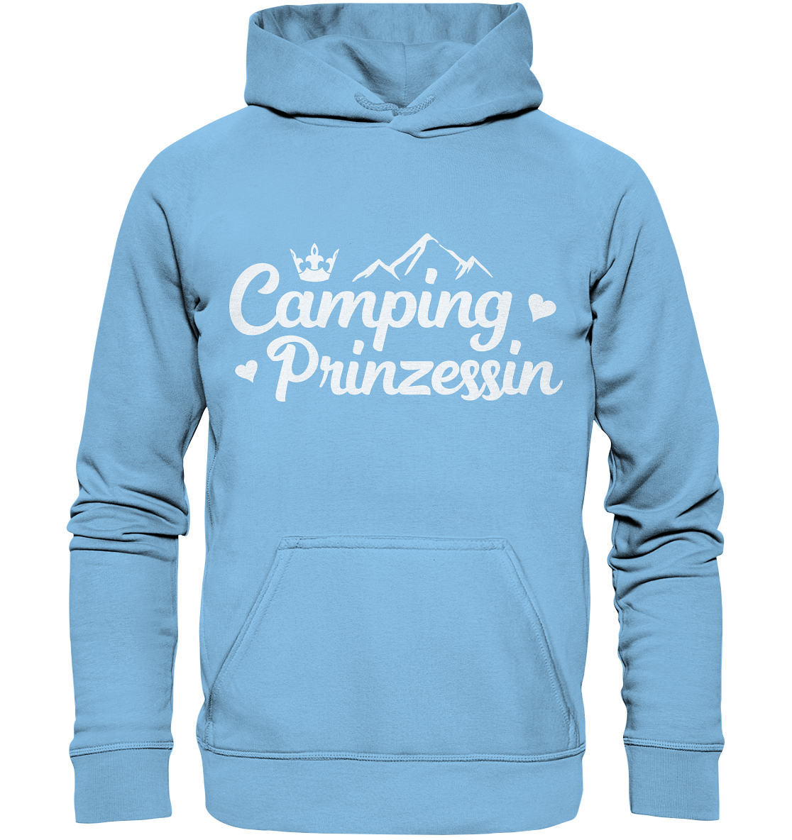 Camping Prinzessin | Kinder Organic Hoodie