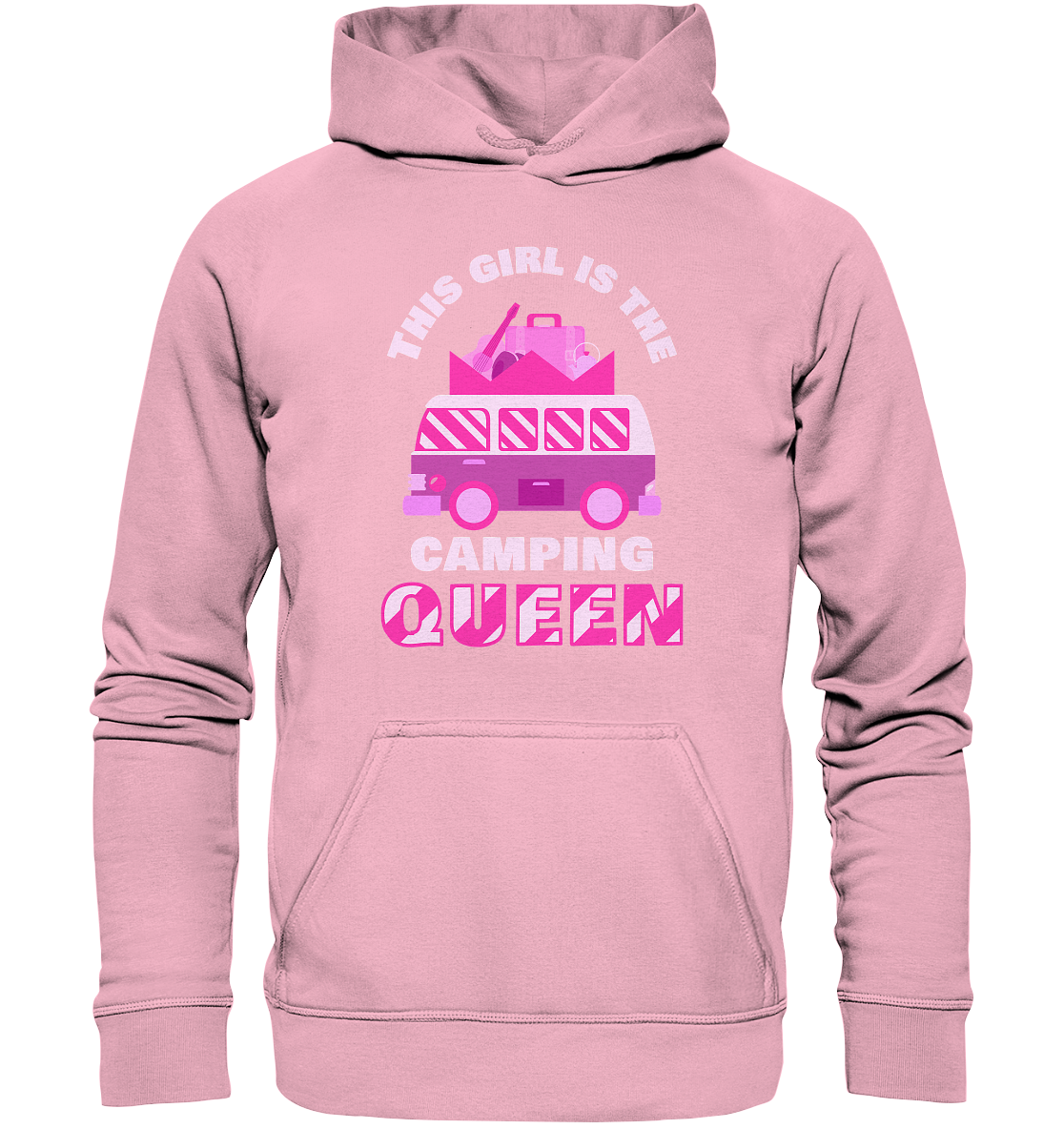 This Girl Is The Camping Queen | Organic Kinder Hoodie