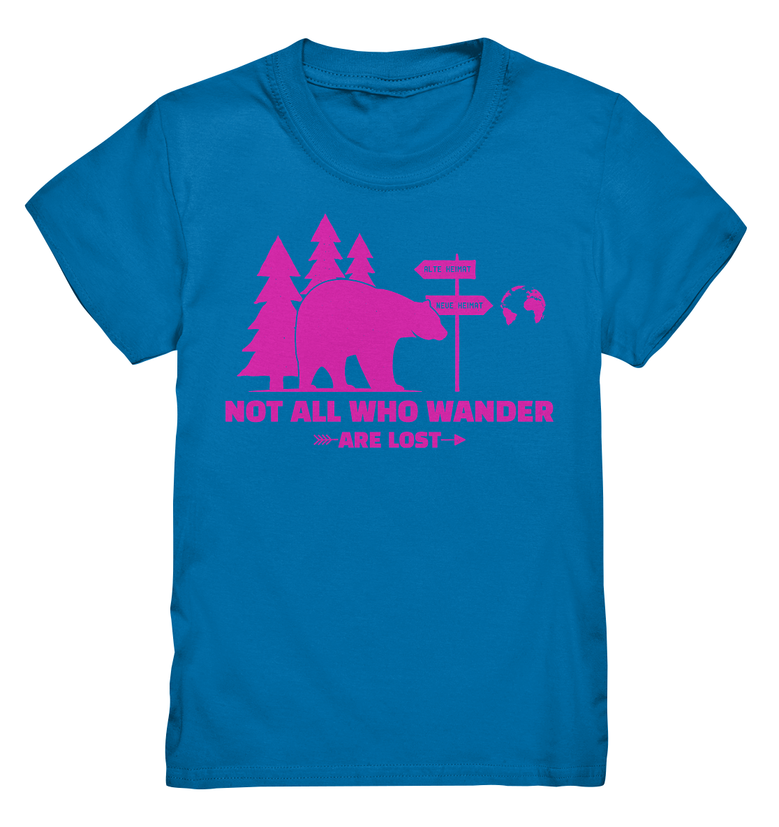 Wanderbär Pink | T-Shirts - Kids Premium Shirt