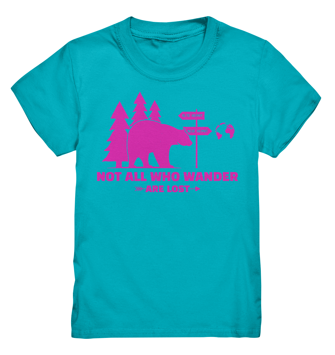 Wanderbär Pink | T-Shirts - Kids Premium Shirt