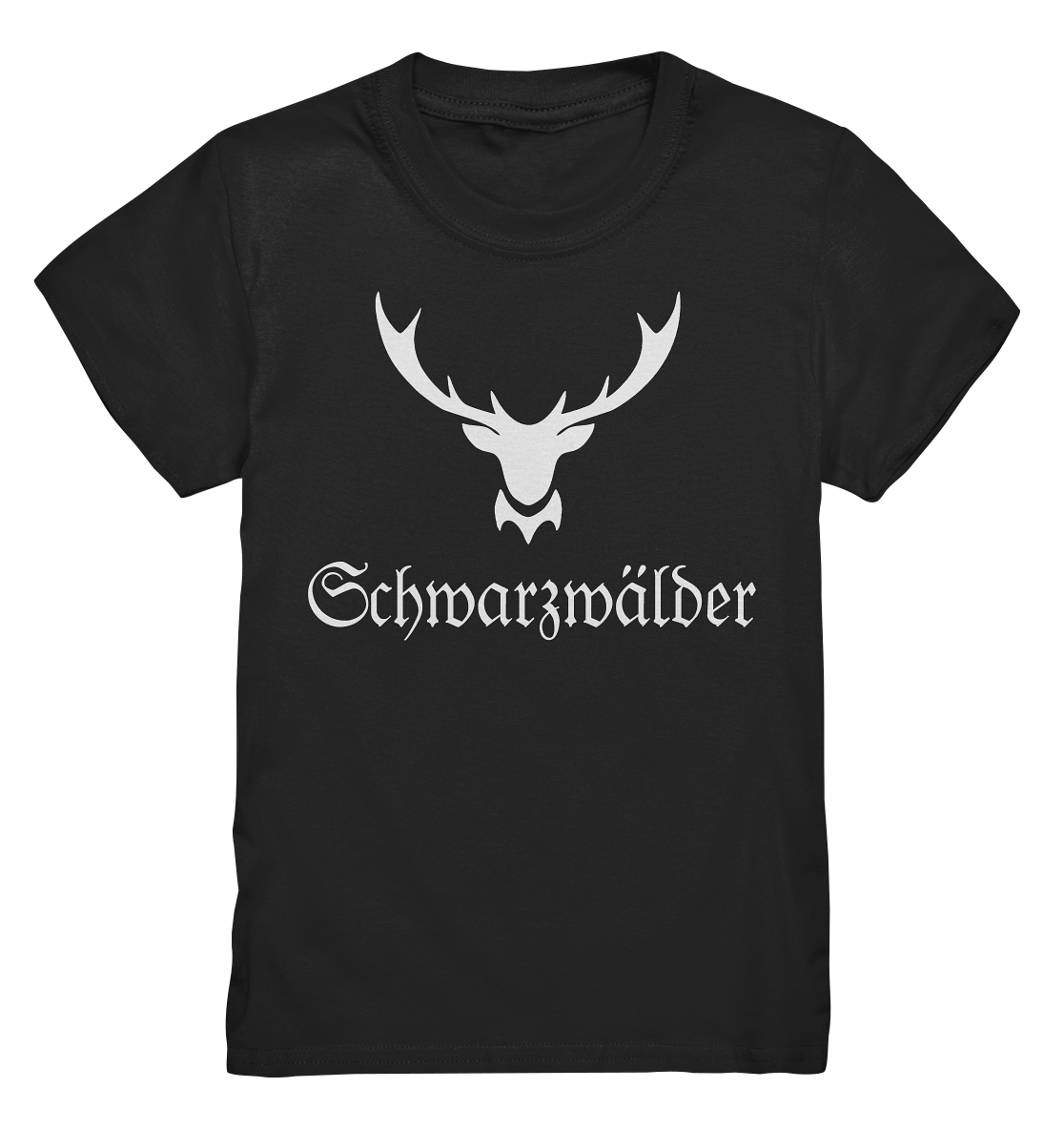 Schwarzwälder Hirschgeweih | Organic Kinder T-Shirt