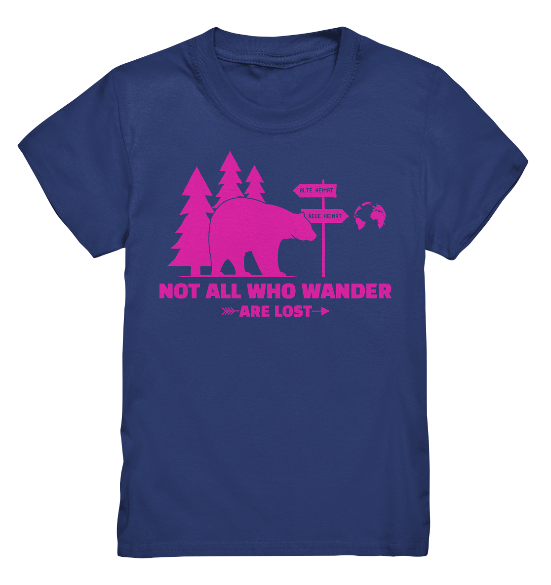 Wanderbär Pink | T-Shirts - Kids Premium Shirt