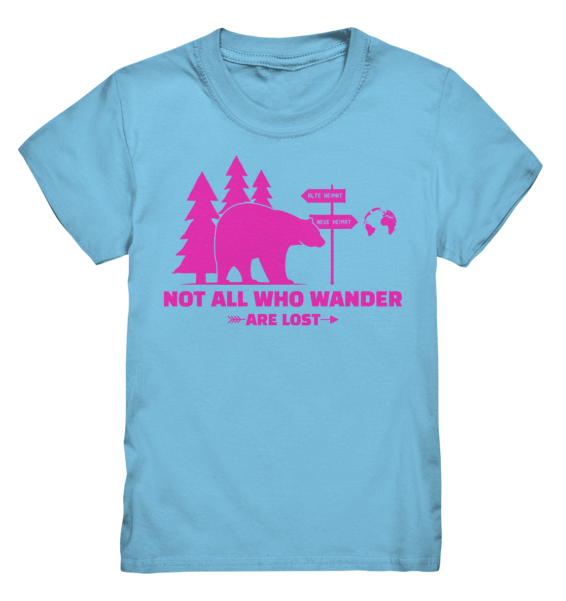 Wanderbär Pink | T-Shirts - Kids Premium Shirt