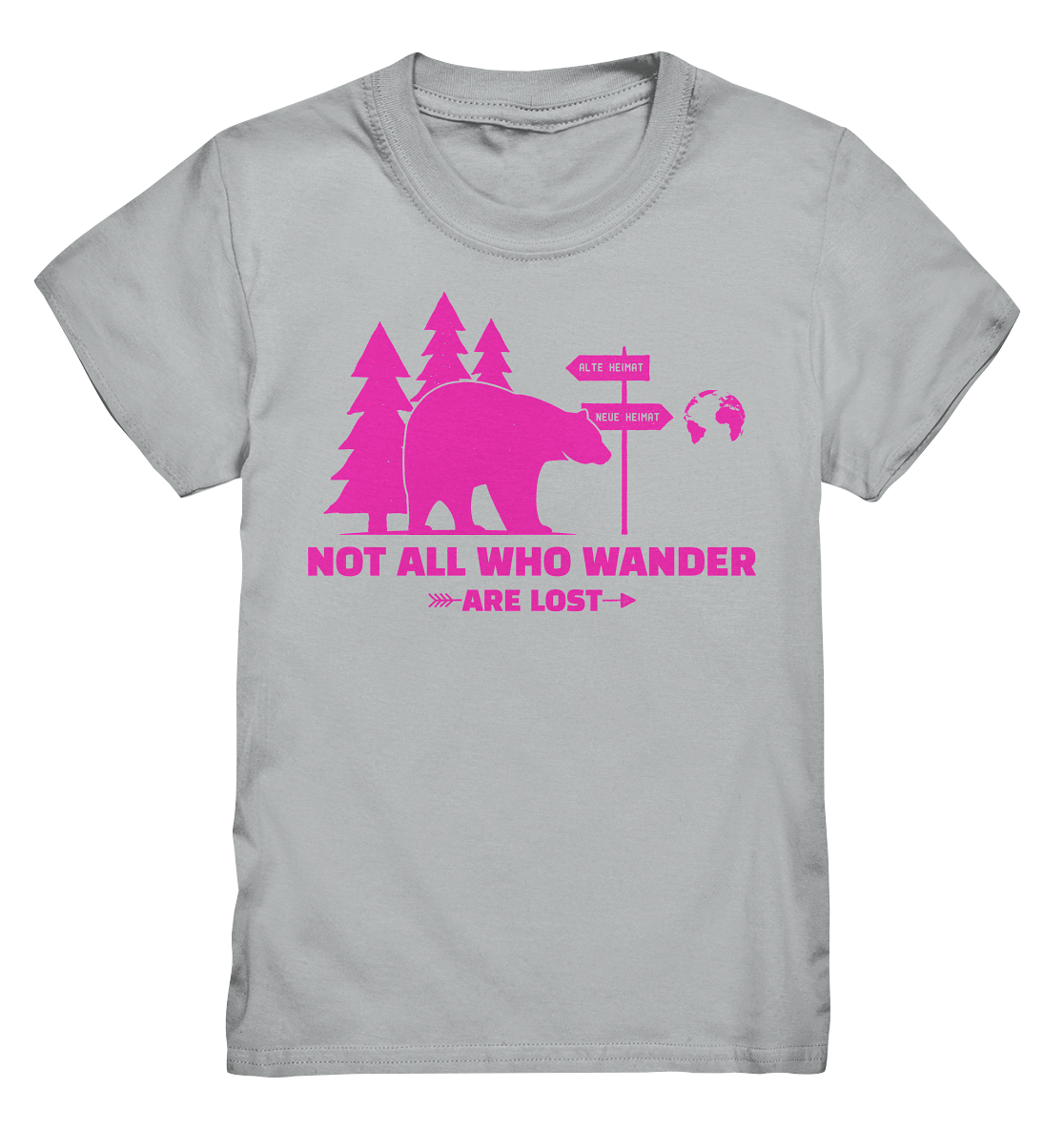 Wanderbär Pink | T-Shirts - Kids Premium Shirt