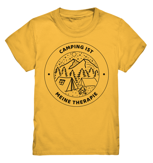 Camping ist meine Therapie | Kinder T-Shirt