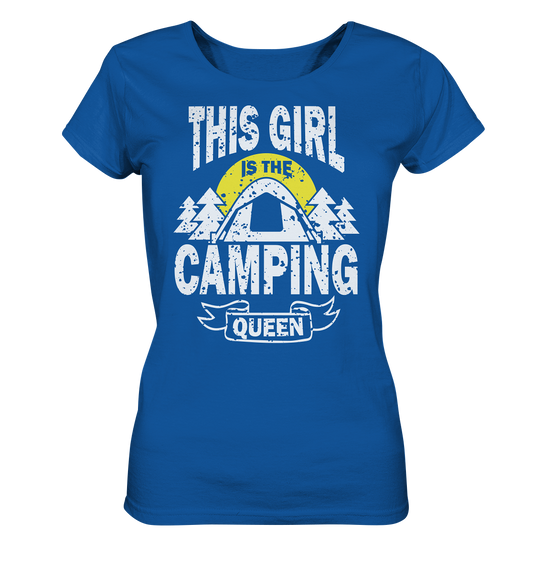 Camping Queen | Damen Bio Shirt Organic