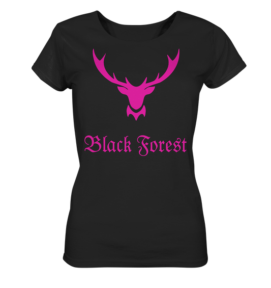 Black Forest Hirschgeweih | Damen Organic T-Shirt