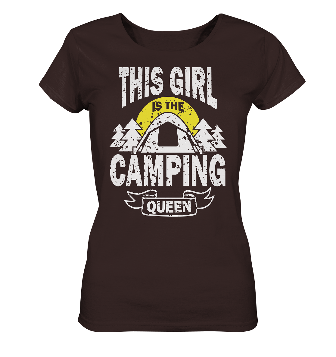 Camping Queen | Damen Bio Shirt Organic