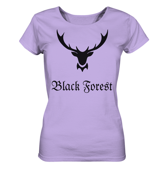 Black Forest Hirschgeweih | Damen Organic T-Shirt