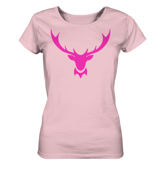 Hirschgeweih | Bio Damen T-Shirt Organic