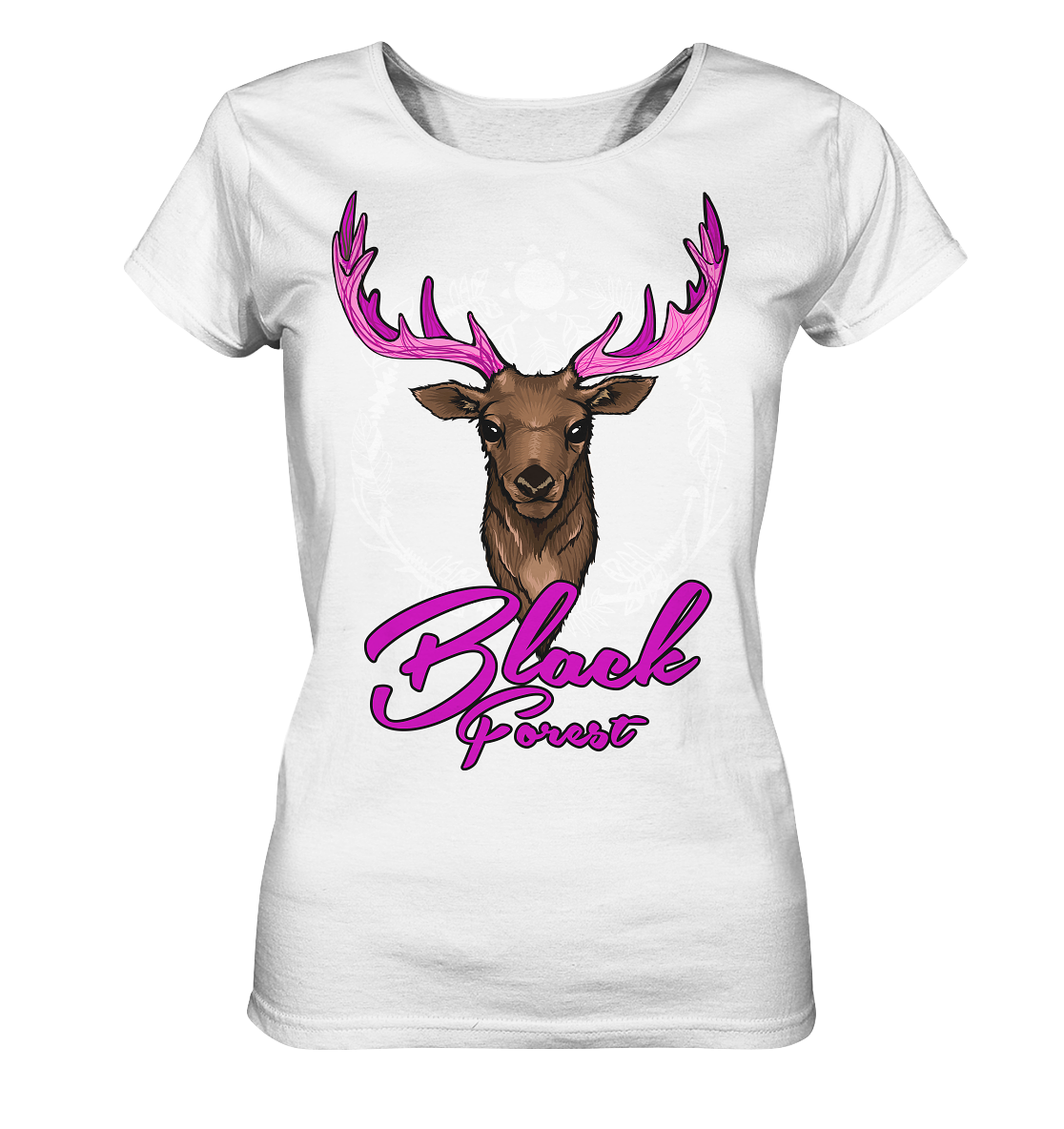 Black Forest Hirsch | Organic Damen T-Shirt