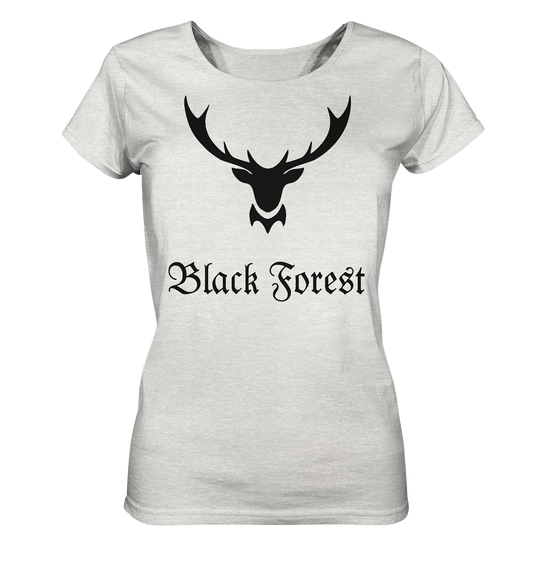 Black Forest Hirschgeweih | Organic Damen T-Shirt