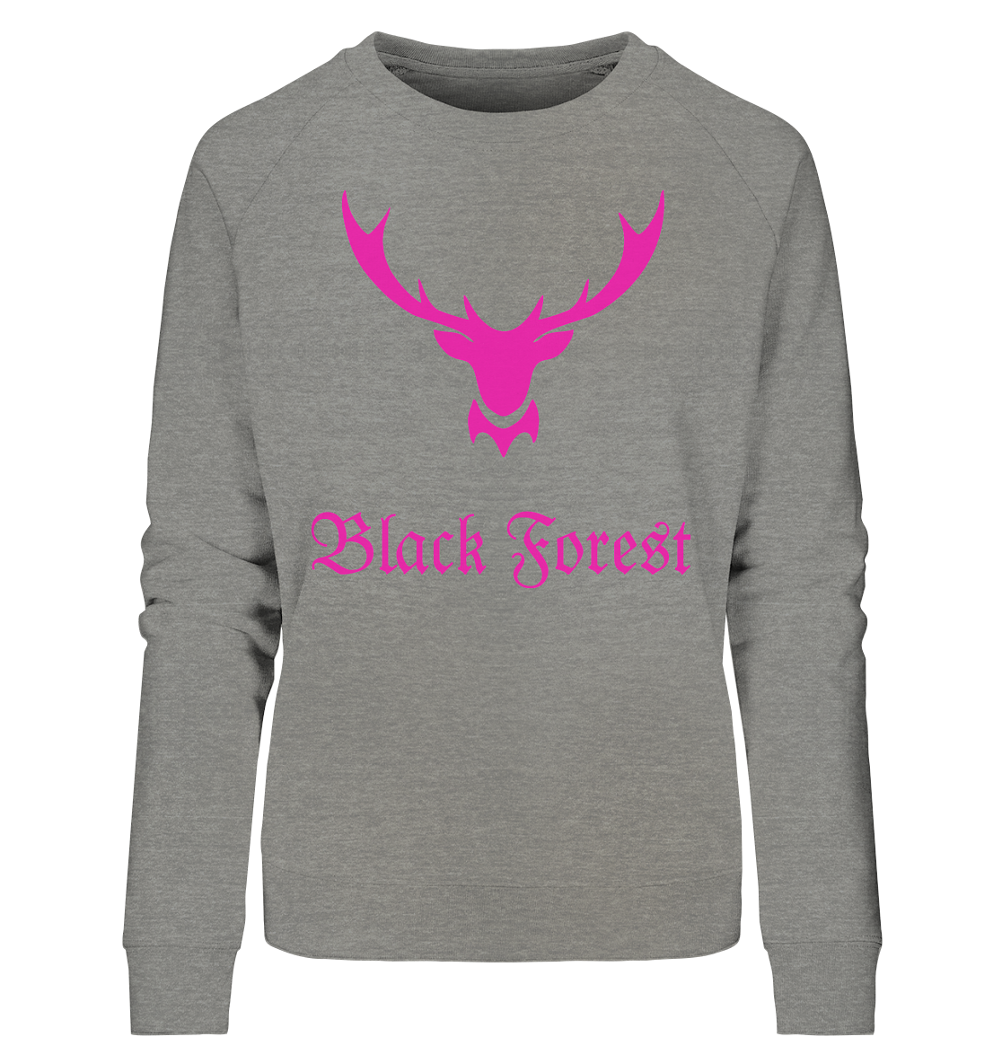 Black Forest Hirschgeweih | Bio Damen Sweatshirt Organic - Ladies Organic Sweatshirt