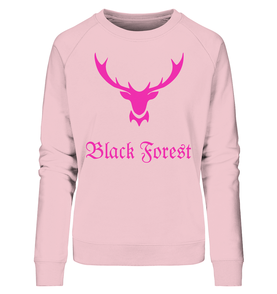 Black Forest Hirschgeweih | Bio Damen Sweatshirt Organic - Ladies Organic Sweatshirt